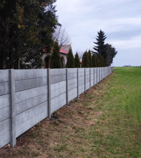 Ogrodzenia betonowe i panelowe 3D