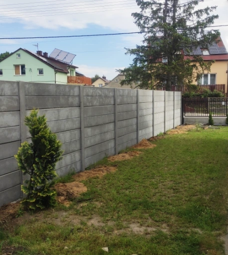 Ogrodzenia betonowe i panelowe 3D