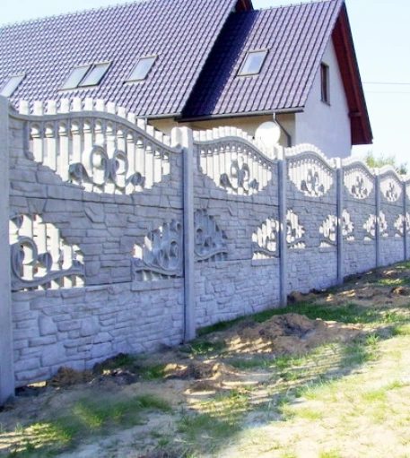 Ogrodzenia betonowe i panelowe 3D