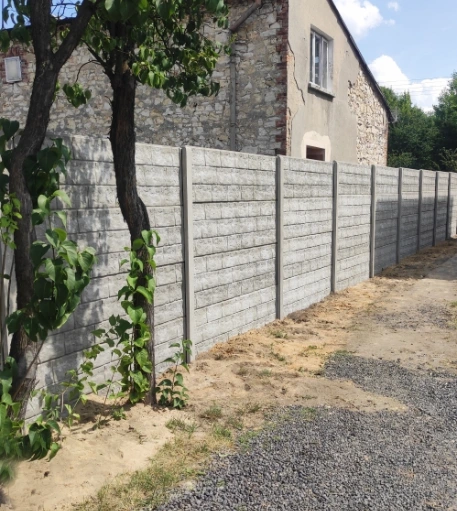 Ogrodzenia betonowe i panelowe 3D