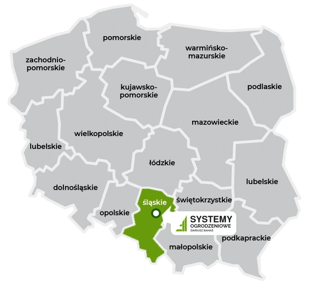 Ogrodzenia betonowe Śląsk - Mapka