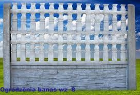Ogrodzenia betonowe
