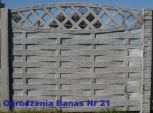 Ogrodzenia betonowe